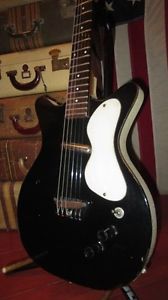 Vintage Original Circa 1960 Danelectro DC-1 Electric Solidbody Guitar Black