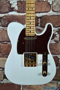 New Fender Limited Edition Select Light Ash Telecaster White Blonde 6 lbs 3 oz!