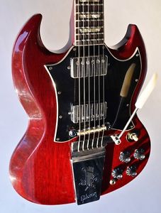 1969 Gibson SG Standard with Vibrola ~CHERRY RED~ 1960's Vintage Les Paul Guitar