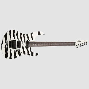 Suhr 80's Shred MKII Solidbody Electric Guitar Ebony Board Tiger Stripe + Case