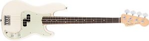 Fender American Pro Precision Bass - Rosewood Fingerboard - Olympic White