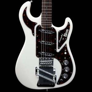 Burns Marvin '1964' Hank Marvin Signature Electric Guitar, White - Pre-Owned