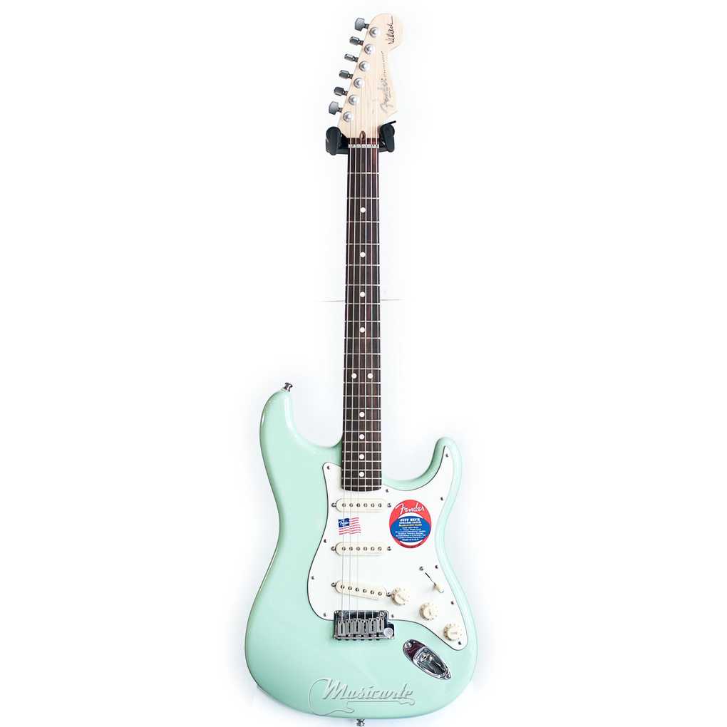 Fender Jeff Beck Stratocaster Surf Green Rosewood Fingerboard