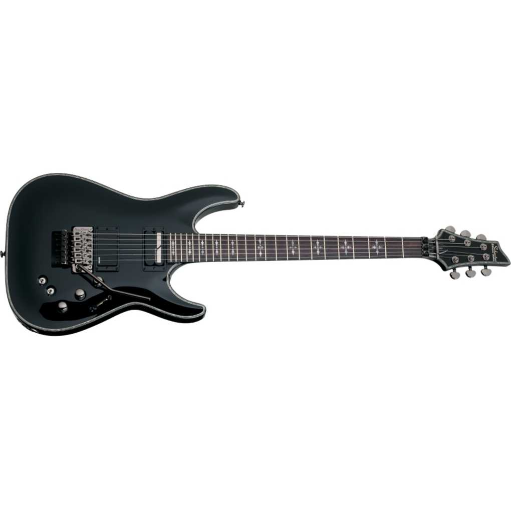SCHECTER HELLRAISER C1-FR-S GLOSS BLACK CHITARRA ELETTRICA