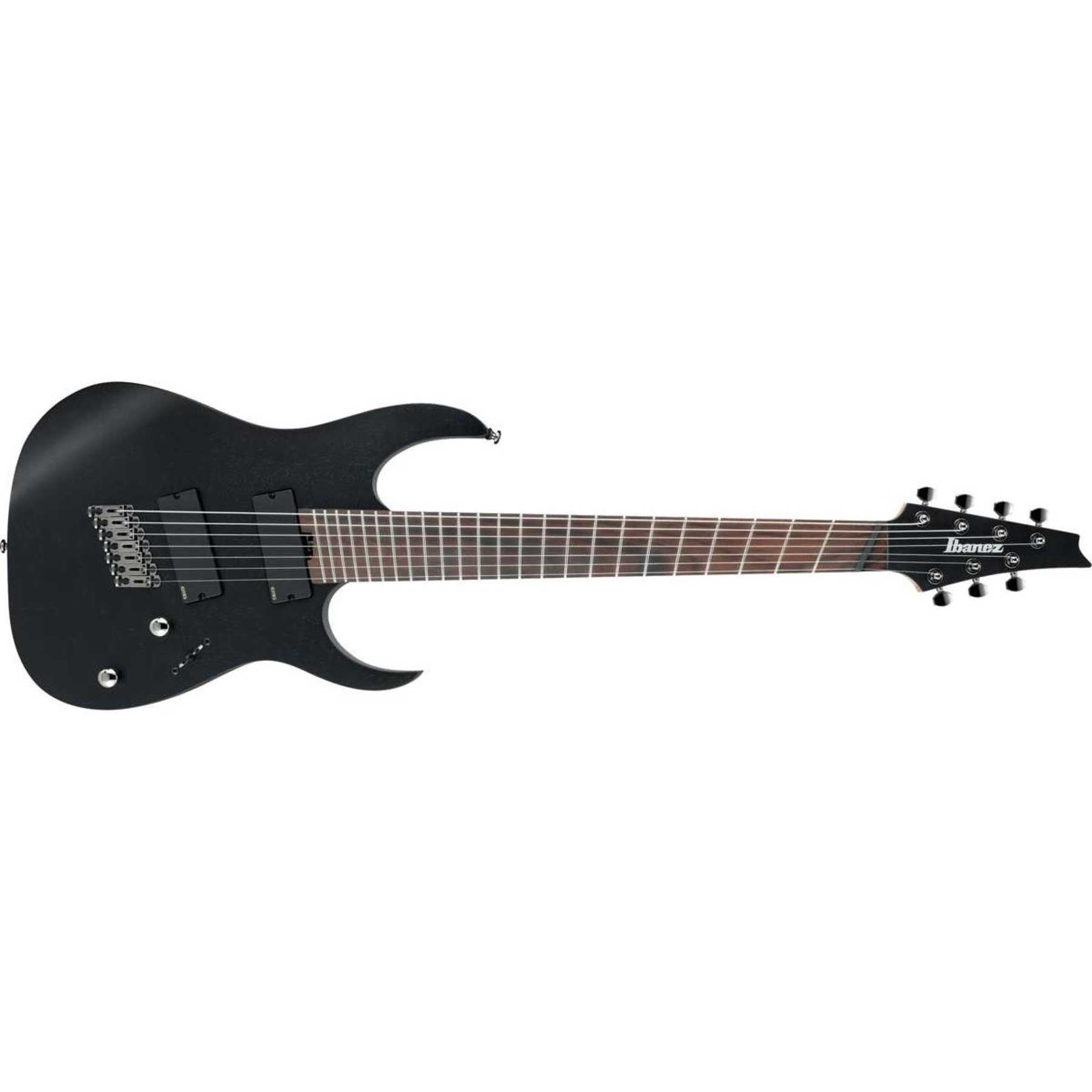 IBANEZ RGIM7MH-WK - 7 corde multi-scale - Weathered Black