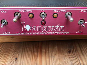 Langevin discrete dual mono preamplifier