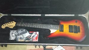 Nuno Bettencourt Signature N4 Washburn USA Guitar Tobacco Sunburst