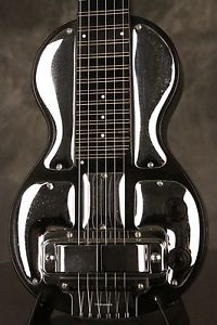 rare 1949 Rickenbacker lap steel guitar MODEL B BD-6 Deluxe w/metal tuner cover!