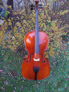 1/4 Cello, gefertigt von Benedikt Lang, original Mittenwald