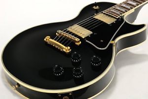 Orville Les Paul Custom LPC-75 Ebony Black 1997 Made In Japan Free Shipping
