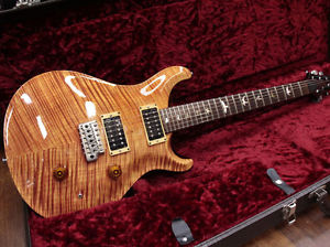 Used Paul Reed Smith 89 Custom 24 10 Top Tortoise Shell Brazilian Fingerboard