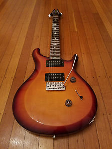 PRS Paul Reed Smith S2 Custom 24 Solid-Body Electric Guitar, Cherry Sunburst