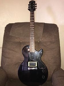 Gibson Les Paul Epiphone Mahogany Black Junior