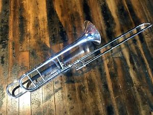 BACH 42BO Silver Plated Professional Trombone