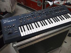 Roland JP-8000 Analog Modeling Synthesizer With Custom Flight Case