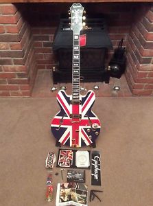 Superb immaculate Epiphone " Union Jack" sheraton.