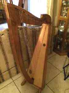SMALL HARP HAND CRAFTED
