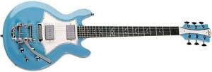 LAG RR2000 Roxane Racing Vintage Blue Guitar