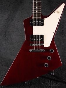 Gibson Explorer '76 -Cherry- 2004 Electric Guitar Free shipping