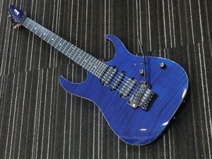 Ibanez RG7570Z RBS J.Custom Dot Inlay AAA Flamed Maple E-Guitar Free Shipping