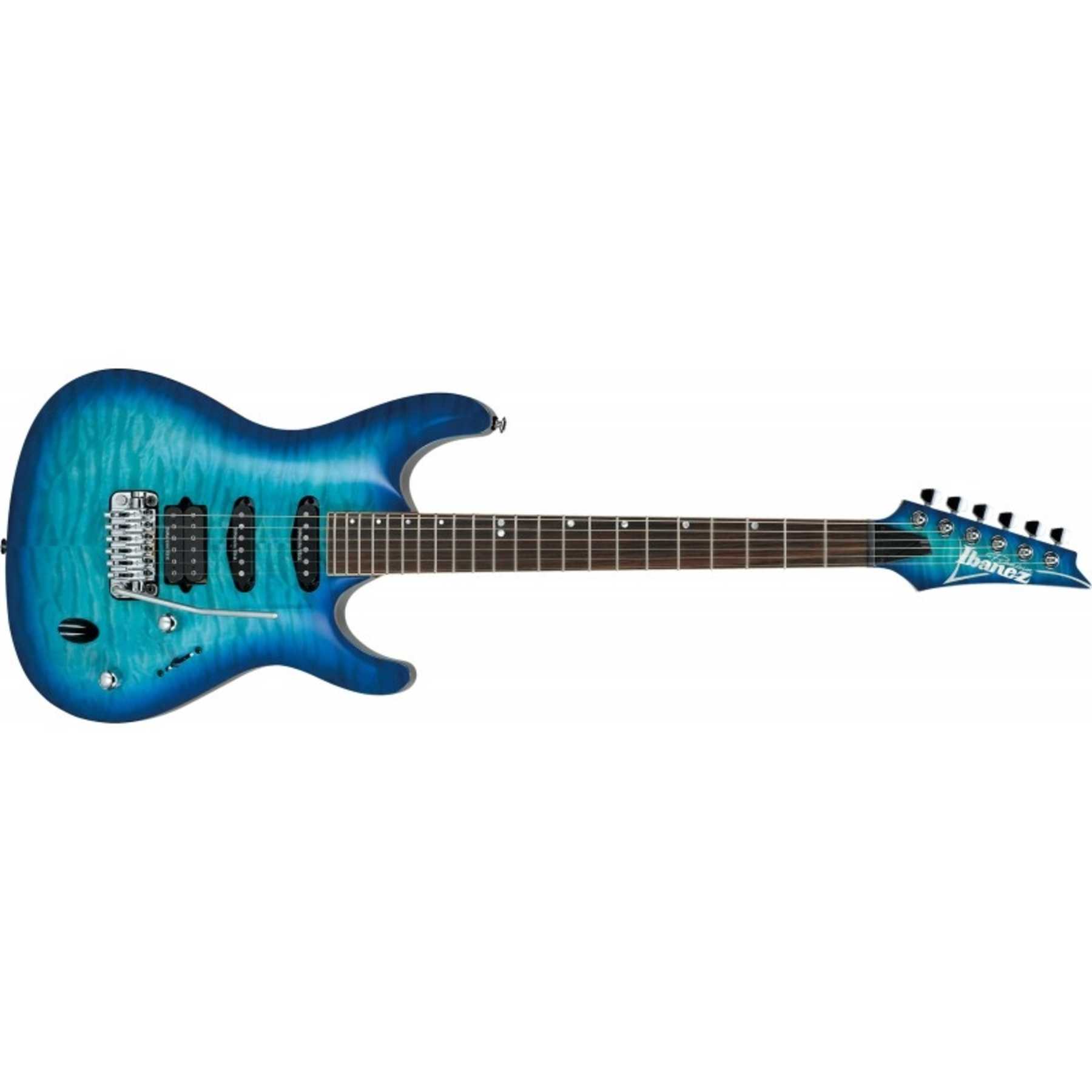 IBANEZ SA960QM-DNB Premium - Danube Blue Burst - c/astuccio