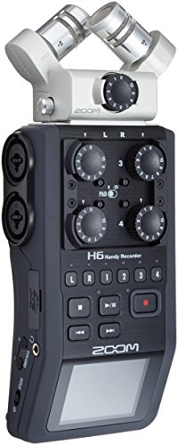 Zoom H6 Six-Track Portable Recorder Digital XYH-6 Musical Instruments & Gear