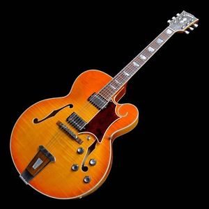 Free Shipping Used Gibson Tal Farlow '98 Viceroy Brown Sunburst Electric Guitar