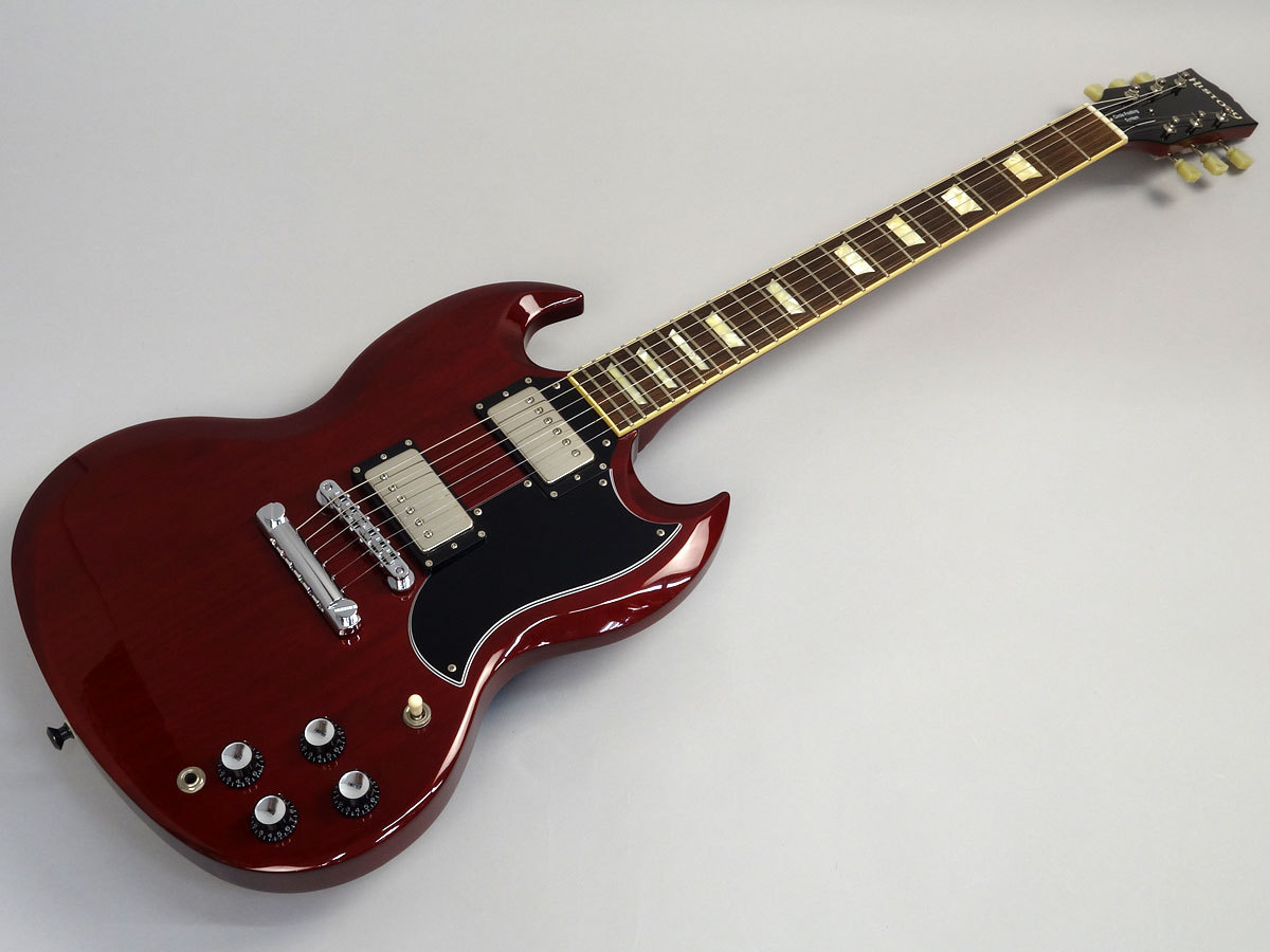 HISTORY SH-SG Heritage Wood Circle Fretting Solid Type E-Guitar Free Shipping