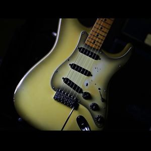 Fender USA Stratocaster Antigua 1979 Vintage used w/OHSC FREE SHIPPING