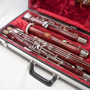 Schreiber & Sohne (Son's) Wood Bassoon, Overhauled with all new pads! Nice!