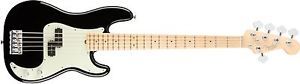 Fender American Pro Precision Bass V - Maple Fingerboard - Black