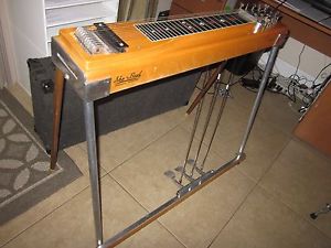 Vintage Sho Bud Maverick Birds Eye Maple Pedal Steel Guitar with Hard Case!!