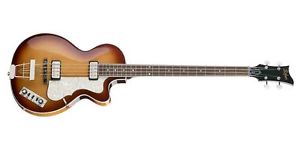 new Hofner HCT-500/2-SB-O Contemporary Series Club Bass with hardshell case