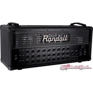 Randall 667 120W Guitar Tube Amplifier Head - Black - MIDI-switchable Amp