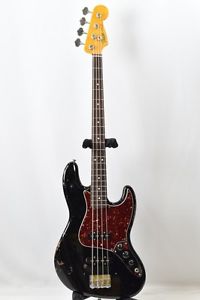 FENDER USA / American Vintage '62 JazzBass/BLK Black Electric bass w/ Hard case
