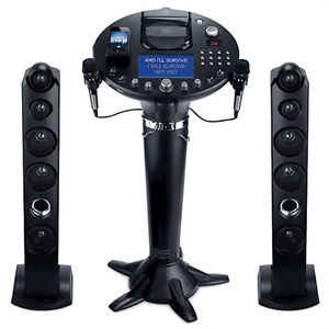 Pedestal Karaoke with Tower Speaker