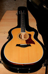 Taylor 414CE Acoustic Electric Zager EZ-Play Modified Guitar