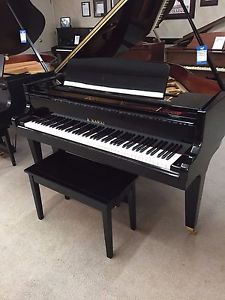 Kawai 5 Foot Baby Grand Piano & Bench Ebony Polish Finish $8995.00