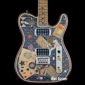 Walla Walla Guitar Company Maverick T-Top Polymer “Bill Hickok” Tele Guitar
