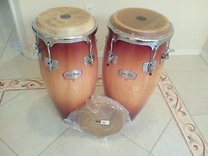 GON BOPS TUMBAO SERIES QUINTO AND CONGA DRUM WITH EXTRA HEAD.
