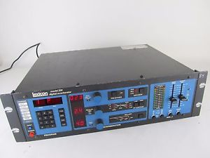 Lexicon model 200 digital reverberator Rack Mount Reverb Processor V1.3