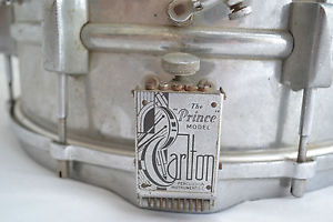 Vintage snare drum Carlton 'The Prince Model' circa 1935-