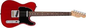 Fender American Pro Telecaster - Rosewood Fingerboard - Crimson Red Transparent