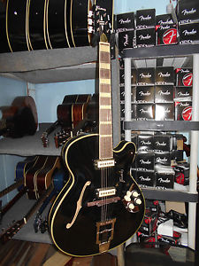 Framus 5/120 Billy Lorento Jazz Guitar Hollowbody Black Archtop