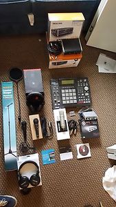 AKAI MPC2500, Protools, Beats Pro, and Abelton Live, Comp Music Studio Equipment