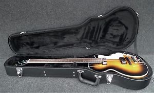 Hofner HCT 500/2-SB CLUB BASS GUITAR GREAT UK VINTAGE STYLE VIBE With CASE