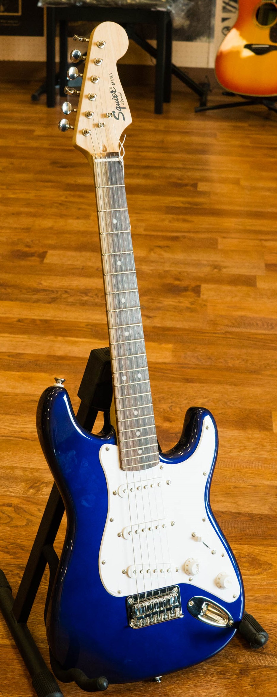 Squier by Fender Mini Strat Electric Guitar - Blue