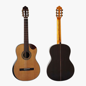 Vintage Spanish Classical Guitar With Bowl Cutway And Solid Armrest SC02CRCN