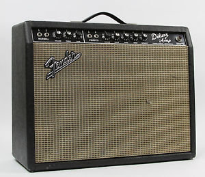 Vintage 1965 Fender Deluxe Blackface Excellent Condition!