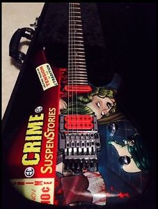 Ibanez Js24p Custom Airbrushed Crime 24 Ec